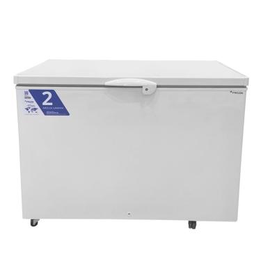 Imagem de Freezer Conservador Horizontal Fricon 411 Litros Dupla Ação 1 Tampa de Chapa Única Branco HCED 411C 220V