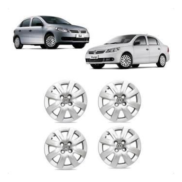 Imagem de Calota Jogo Aro 14 Gol Voyage Parati Saveiro G3 G4 G5 4 Pçs - Congratu