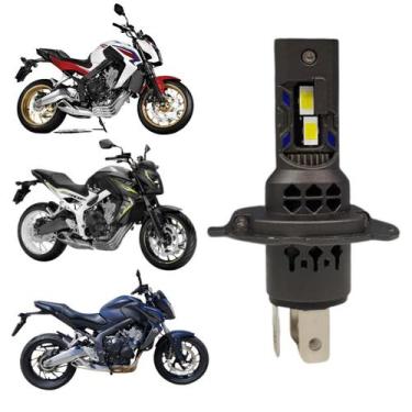 Imagem de Lâmpada de Led Pk20 H4 Nano Headlight Potente Branco Frio 6000K Farol 