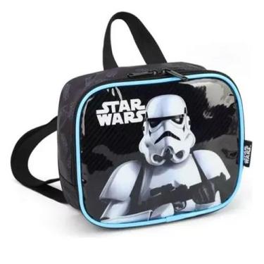 Imagem de Lancheira Térmica Infantil Star Wars Merendeira Escolar Reforçada