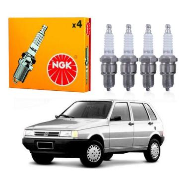 Imagem de Jogo Velas Ngk Uno 1.0 1.3 1.5 1990 A 1993