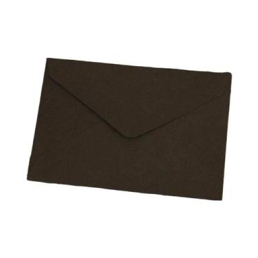 Imagem de Envelope De Linho Vintage Com Textura, 20 Unidades, Papel Especial Est