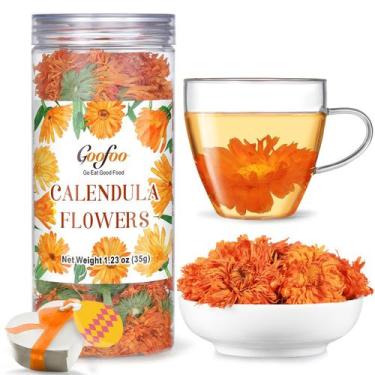 Imagem de Chá Goofoo de Flores de Calêndula a Granel 35 g