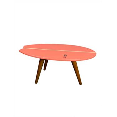 Imagem de Mesa de Centro Woodfish Prancha Longarina Flamingo 73x31cm Rosa