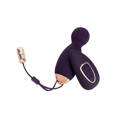 Imagem de Estimulador Feminino 10 Velocidades de Vibração Ovo Ponto G Clitóris Brinquedos Sexuais Zatla Shop (Roxo)