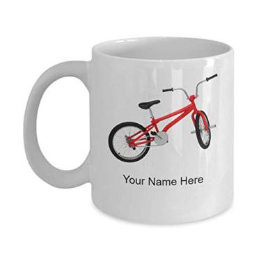 Imagem de Caneca de bicicleta personalizada - ideia de presente de bicicleta - copo de bicicleta personalizado - caneca de bicicleta personalizada - caneca de café de 325 ml