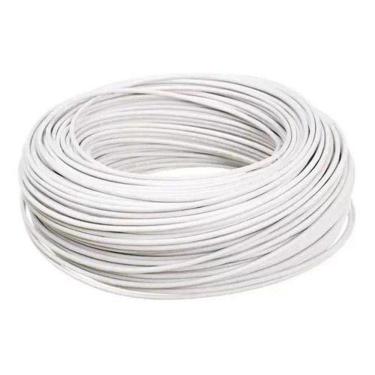 Imagem de Fio Cabo Flexível 4Mm Branco - 100 Metros