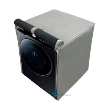 Imagem de CAPA PARA LAVA E SECA SAMSUNG 18kg WD18T SMART IMPERMEÁVEL (CINZA)