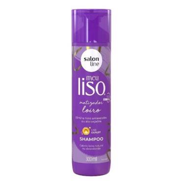 Imagem de SalonLine Shampoo Meu Liso Matizador - 300ml