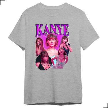 Imagem de Camiseta Vintage Meme Viral Taylor Swift X Kanye West Blusa - Asulb