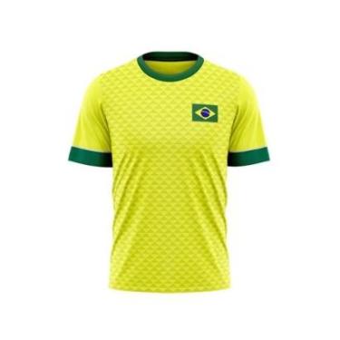 Imagem de Camiseta Braziline Brasil - Jatobá-Unissex