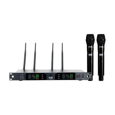 Imagem de Microfone sem Fio Duplo Dylan D-9500 sistema True Diversity