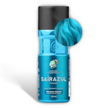 Imagem de Kamaleão Color – Máscara Pigmentante Semi-Permanente, Saírazul - Cores Vibrantes e Hidratação Intensa – Low Poo, Vegano, Cruelty Free – 100ml