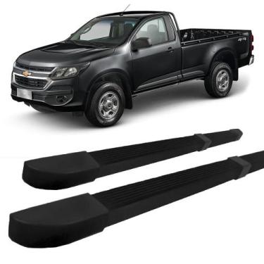 Imagem de Estribo S10 1995 2012 Quadrado Modelo propria Preto C S - HOZZ