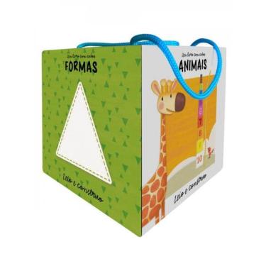 Imagem de Um Livro Com Cubos: Leio E Construo