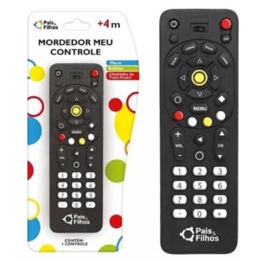 Imagem de Mordedor Infantil e Brinquedo de Bebê Meu Controle Remoto - Pais e Fil