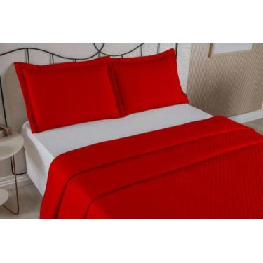 Imagem de Cobre Leito Modelo Dubai Luxo Casal Padrão 3 Peças Cama Box - BruceBab
