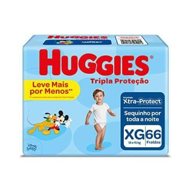 Imagem de Fralda Huggies Tripla Proteção XG 66 Unidades, XG, 66