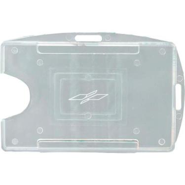Imagem de Protetor para Crachá Rígido Transparente 54X86MM - Pacote com 10 - Mar
