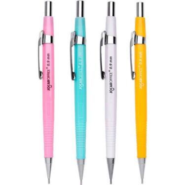 Imagem de Lapiseira 0.9MM Jocar Técnica Hexagonal com 4 Cores Display com 16 Uni