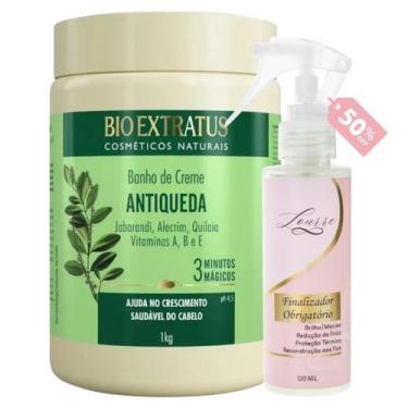 Imagem de Kit Jaborandi 1 Banho 1L + Finalizador Obrigatório Lourre 120ml - BIOE