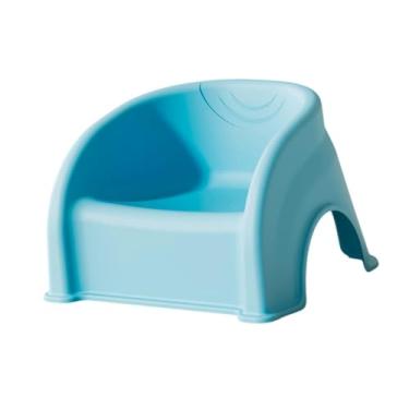 Imagem de Ｂｅｓｇａ Cadeira infantil Banquinho pequeno infantil Apoio ergonômico para os pés Cadeira infantil Banquinho para entrada Banheiro Cabeceira Berçário, Azul