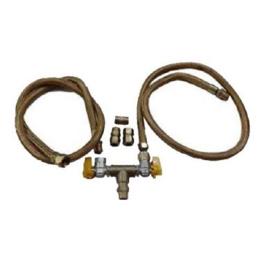 Imagem de Kit Instalaçao Gas Encanado Mangueira 2,00mt Cooktop E Forno - Contufl