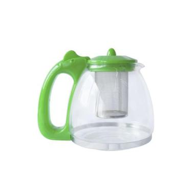 Imagem de Chaleira de vidro 1,25l com infusor interno - QUERO PRESENTEAR, VERDE