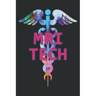 Imagem de Mri Scan Tech Radiology Technologist Caduceus Medical Symbol Meme Nice: DOG JOURNAL - 6" x 9", 100 Pages: Wide Ruled Paper Notebook Journal | Pretty ... for Home School College for Writing Notes.