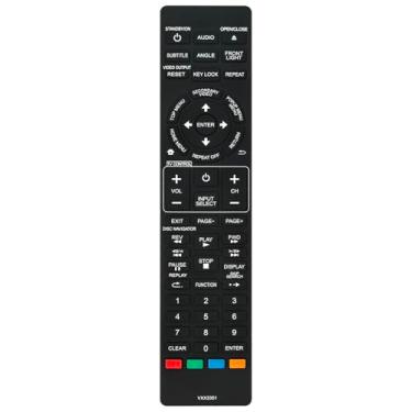 Imagem de VXX3351 Controle remoto de substituição para leitor de Blu-ray Disc Pioneer BDP-43FD BDP-33FD BDP-51FD BDP-52FD BDP-150 BDP43FD BDP33FD BDP51FD BDP52FD BDP150 Sub VXX3386