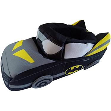 Imagem de DC Comics chinelos batman batmóvel masculino (preto/amarelo, numérico_11)