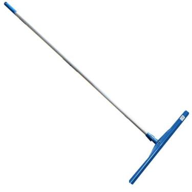 Imagem de Kit Rodo Profissional De Borracha Dupla 65 Cm Com Cabo Alumínio 1,40 M