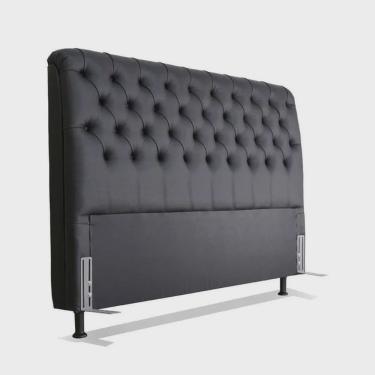 Imagem de Cabeceira de Cama Box Casal Queen 158cm Pádua Couro