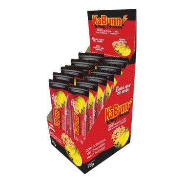 Imagem de Barra protein wey amendoim e banana dipslay 12x1 - KABUNN
