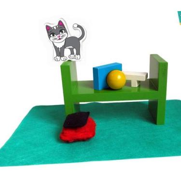 Imagem de Brinquedo Educativo Pulo do Gato - Carimbras