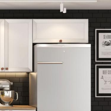 Imagem de Armário Aéreo Geladeira 80Cm 1 Porta Unna Branco