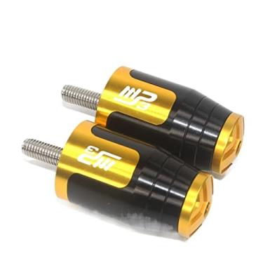Imagem de Extremidades das manoplas do guidão da motocicleta, tampas das extremidades dos manoplas, acessórios deslizantes de peso para Piaggio MP3 250 300 500