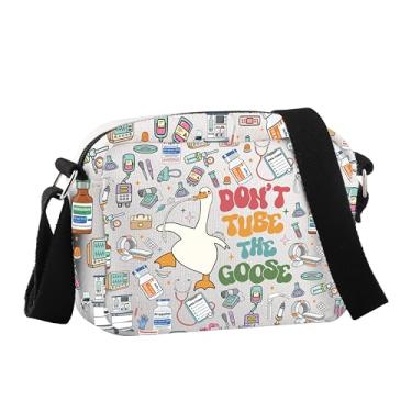 Imagem de Bolsa transversal Anesthesia Tech Gift Don't Tube The Goose CRNA Anesthesiologist Nurse Gift, Don't Tube Hcb