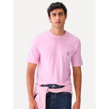 Imagem de Camiseta Aleatory Masculina Dark Grey Icon Lilás, S/P