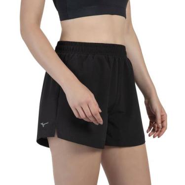 Imagem de Shorts de Corrida Feminino Mizuno New Runner, Preto, GG