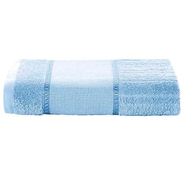Imagem de Toalha De Rosto Firenze III Para Bordar, Liso, 50cm X 80cm, Dohler S.A. (10530 - AZUL, 50cm X 80cm)