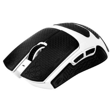 Imagem de TALONGAMES Fita antiderrapante para mouse, versão ultra, compatível com mouse Razer Viper V3 Pro, absorção de suor de palma, fina de 0,5 mm, corte para ajustar, fácil de aplicar (preto)