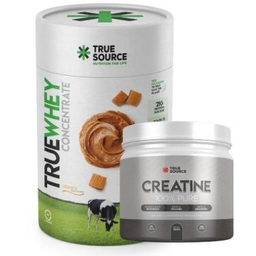 Imagem de True Whey Concentrado Doce Leite 900G Creatina - True Source