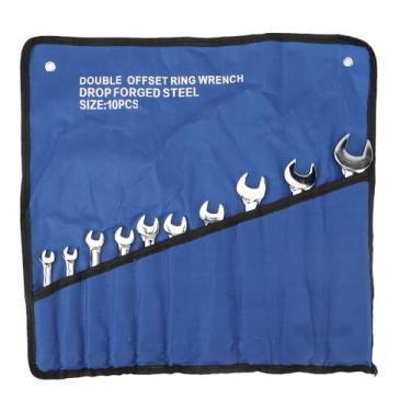 Imagem de Flex Head Ratcheting Combinatória Conjunto de Chave de Combinação Durável Vanadium Aço Rápido Abertura Multifuncional Kits Spanner para Reparo Automotivo Reparo de Motocicletas (10 peças)