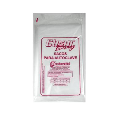 Imagem de Sacos Para Autoclave 60 Litros 1 kit com 20 unidades c/ Vedação - Clea