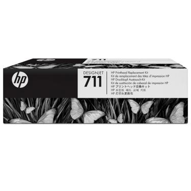 Imagem de Cabeca de Impressao Plotter HP Suprimentos C1Q10A HP 711 KIT Unico