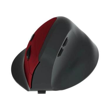 Imagem de Mouse Vertical Ergonômico Bluetooth Sem Fio 2.4G Óptico Com 3 DPI Ajus