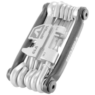 Imagem de Kit de Reparo Emergencial de Bicicleta, 19 Funções, VIBRELLI, Preto