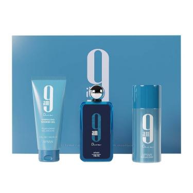 Imagem de Conjunto de presentes Afnan 9 AM Dive Eau De Perfume 100mL + Desodorante 150mL