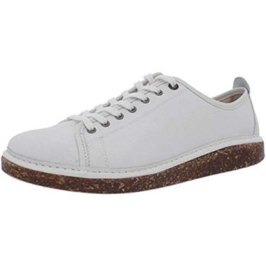 Imagem de Birkenstock Santa Cruz feminino, White Textile, 7-7.5 Narrow